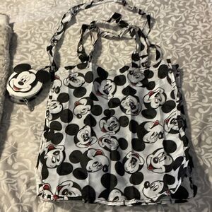 Disney Black and White Mickey Mouse Tote